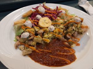 Vegan Attieke at Maira African Soul Food in Tampere