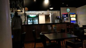 Bar at Erikslusts Pizzeria in Malmo