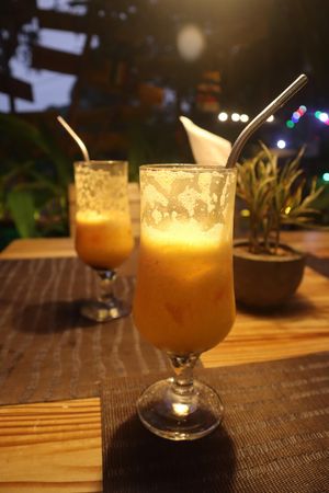 Passionfruit juice #Veganuary at Sigiri Rock View Point - the Restaurant in Sigiriya