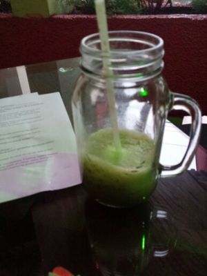 natural juice jug 1600colones at El Chante Gourmet in Alajuela