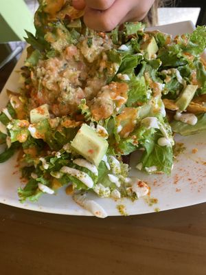 Nachos - un Plato enorme!  at El Chante Gourmet in Alajuela