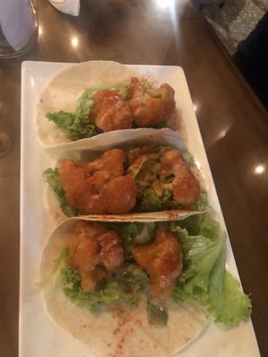 Cauliflower tacos  at El Chante Gourmet in Alajuela