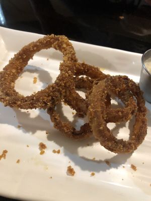 Onion rings at El Chante Gourmet in Alajuela