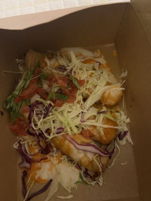 potato flatuas   at El Jefe Desert Cantina in Palm Springs