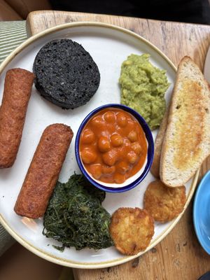 Plant based fry - very tasty!  at Good Rebel  in Guernsey