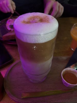 Vanille Latte Macchiato mit Haferdrink #Veganuary at Johny‘s Jungle in Marbach An Der Donau