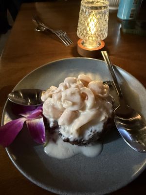 Lychee sticky rice    at House 1830 in Rogers