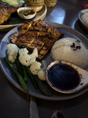 Ginger tofu  at House 1830 in Rogers
