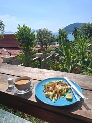 View at Pipin Cafe in Koh Chang