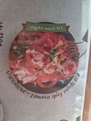 Spicy vegan at Pipin Cafe in Koh Chang