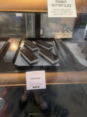 Bounty bar  at Lucky Cat Cafe in Ipswich