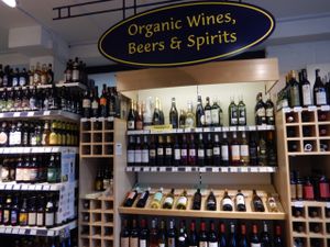 organic wine, beer, cider at The Natural Grocery Store in Cheltenham