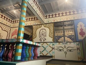 First floor entrance   at Ashoka Authentic Indian Cuisine in Coron