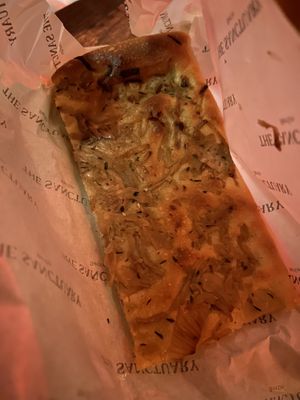 Focaccia #Veganuary at The Sanctuary - Potsdamer Platz in Berlin