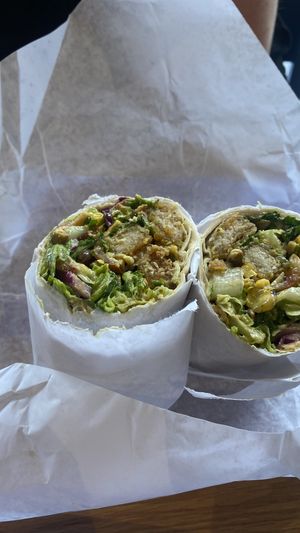 Byo wrap  at Just Salad - N Alafaya Trl in Orlando