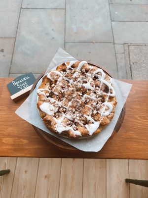 Bakewell Slice  at Harvest Moon Suffolk in Ipswich