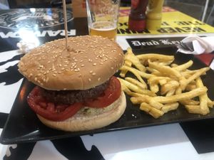 Burger heura   at PuesClaro! in Valladolid