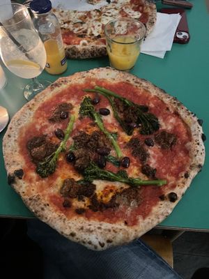 AGNELLO VEGANO PIZZA  at Rudy's Pizza Napoletana - Tottenham Court Rd in London