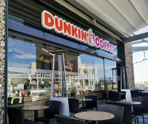 .  at Dunkin' in Mallorca