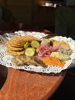 Earth Bounty Board  at Patera Temperance Lounge and Bistro in Spokane