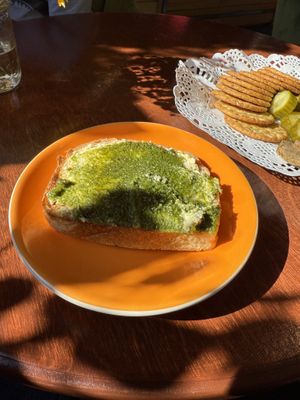 Presto Ricotta Toast  at Patera Temperance Lounge and Bistro in Spokane