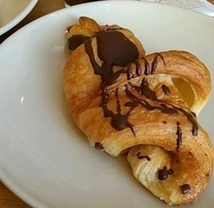 Vegan croissants at Sattva Naturbageriet in Stockholm