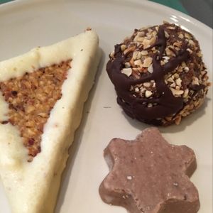 Vegan fika! at Sattva Naturbageriet in Stockholm