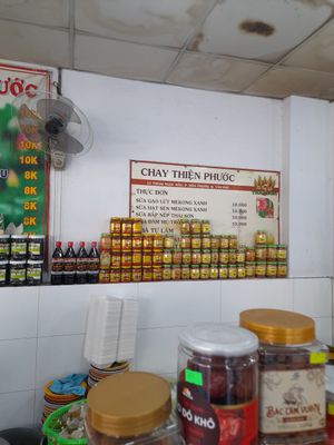 Menu on wall #Veganuary at Thiện Phước in Ho Chi Minh City