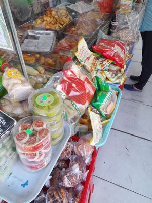 Vegan products for sell at Thiện Phước in Ho Chi Minh City