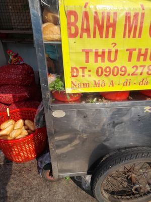 Stall at Banh Mi Chay Thu Thua in Ho Chi Minh City