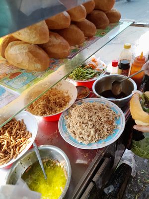 Ingredients at Banh Mi Chay Thu Thua in Ho Chi Minh City