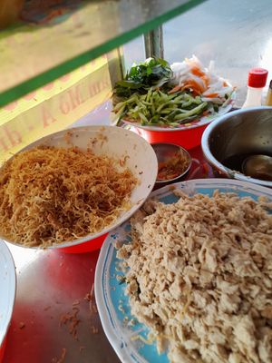 Ingredients at Banh Mi Chay Thu Thua in Ho Chi Minh City