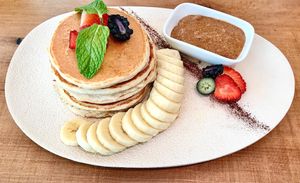 Protein pancakes  at Efzin Fresh - Dubai Hills in Dubai