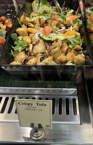 Crispy tofu salad   at Rollin's in Toowong