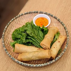 Vegan Thai Crispy Spring Roll at Sanook Kitchen - Woods Square in North Singapore