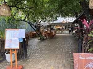 Entrance  at Milky Wave in Mirissa