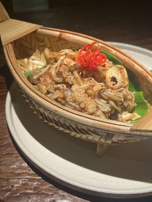 mushroom sticky rice  at Du Yên Vegetarian in Ho Chi Minh City
