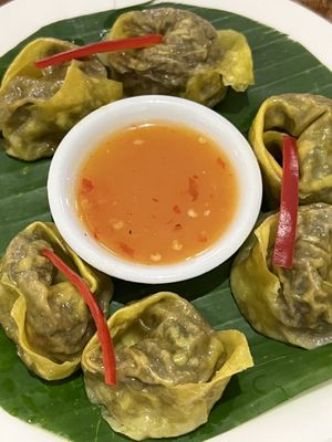 Dumplings   at Jaan Bai Restaurant - CCT in Battambang