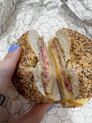 v BEC  at Deerpath Bagels & Burgers in Hamilton Township