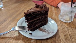 Torta del giorno at Sora Diana in Edinburgh