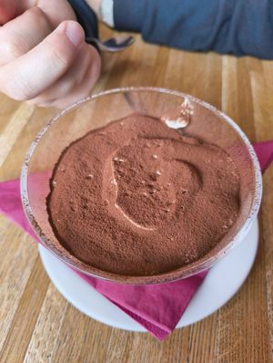 Tiramisu at Sora Diana in Edinburgh