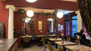 inside at Sora Diana in Edinburgh