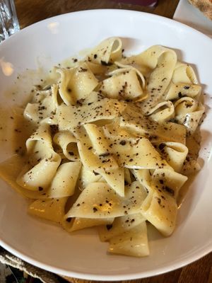 Truffle pasta 9.5/10  at Sora Diana in Edinburgh