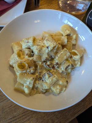 Carbonara - nothing special at Sora Diana in Edinburgh