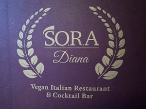 Logo  at Sora Diana in Edinburgh
