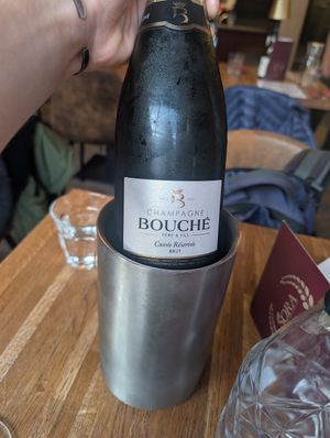 Champagne September 25 at Sora Diana in Edinburgh