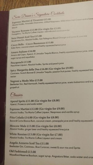  at Sora Diana in Edinburgh