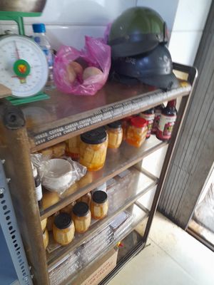 Vegan products for sell at Thiên Hương Viên in Ho Chi Minh City
