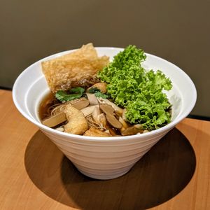 Vegan Bak Kut Teh Noodles at Mother Earth Classic Express - 大地之素 in Central Singapore