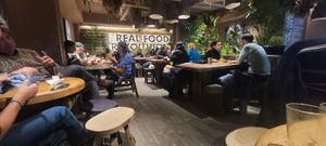 Nice place lots of space. #Veganuary at Honest Greens - Gran Vía 52 in Madrid